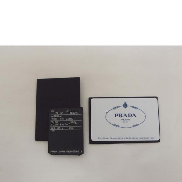 Prada Leather Backpack Blue - Picture 7 of 10